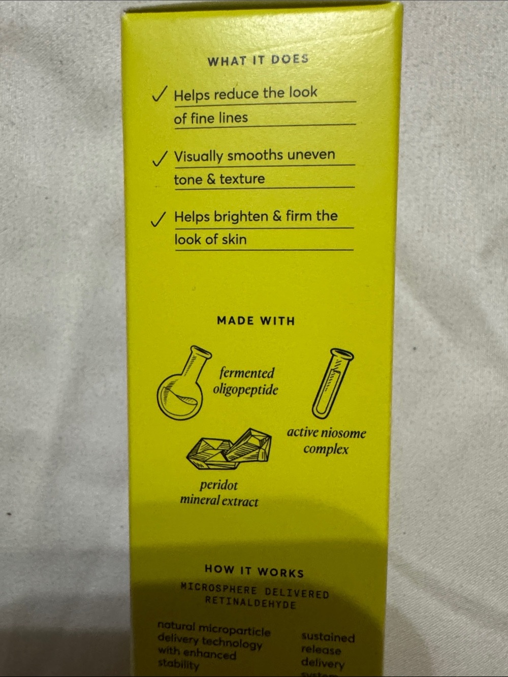 Naturium Retinaldehyde Cream Serum 0.15% - Yellow - Picture 2 of 10
